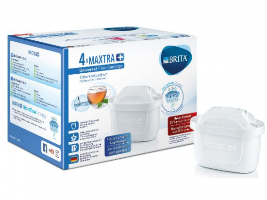 4 cartouches pour carafe filtrante Brita
