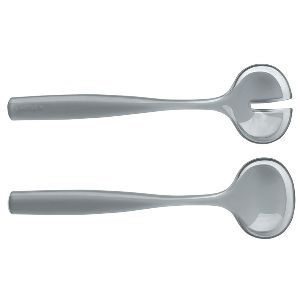 Couverts à salade 'Grace' gris