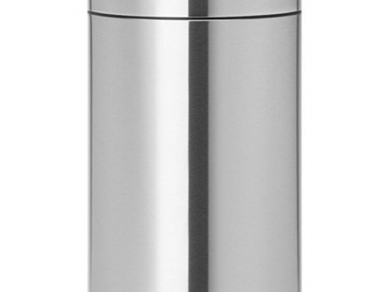 Poubelle Tri Sélectif 23 L + 10 L Matt Steel - Touch Bin