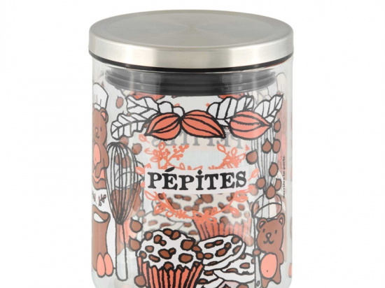Bocal à pépites de chocolats