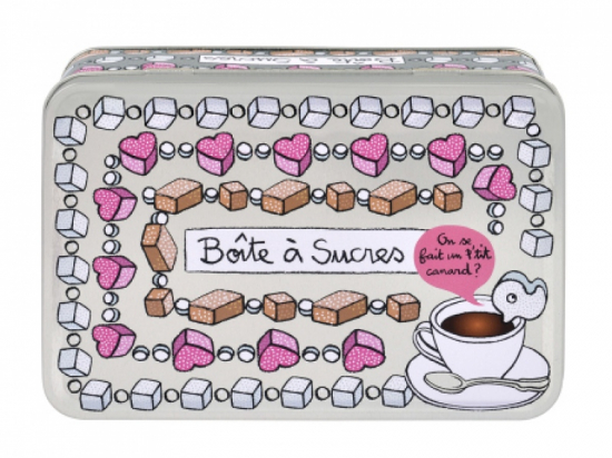 Boite à sucre en morceaux