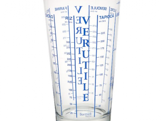 Verre doseur 'sestriere verutile' 58 cl