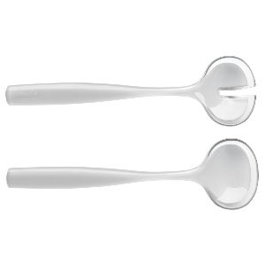 Couverts à salade 'Grace' blancs