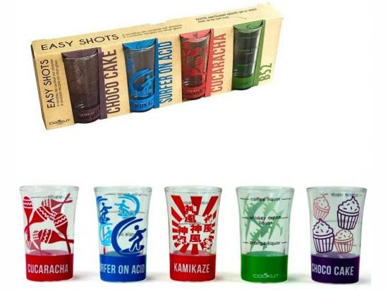 Shooter avec recettes