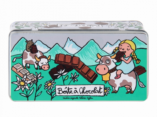 Boîte à chocolat Tablettes
