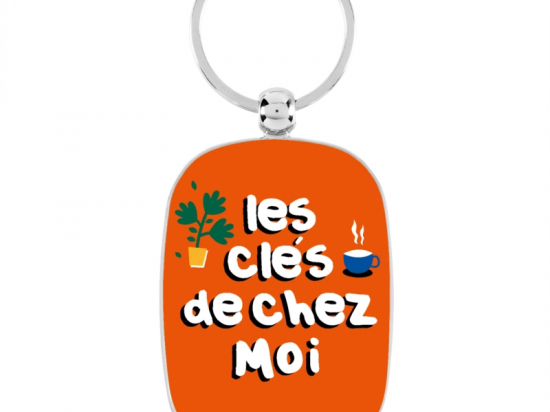 Porte clé Les clés de chez moi