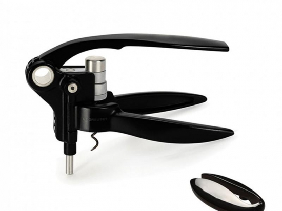 Coffret Tire-Bouchon Professionnel et Coupe-Capsule noir