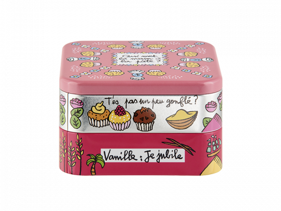 Boite à sucre vanillé