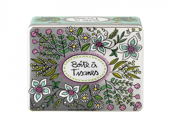 Boîte à tisanes (compartimentée)
