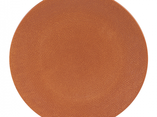 Assiette plate "Vésuvio terra"