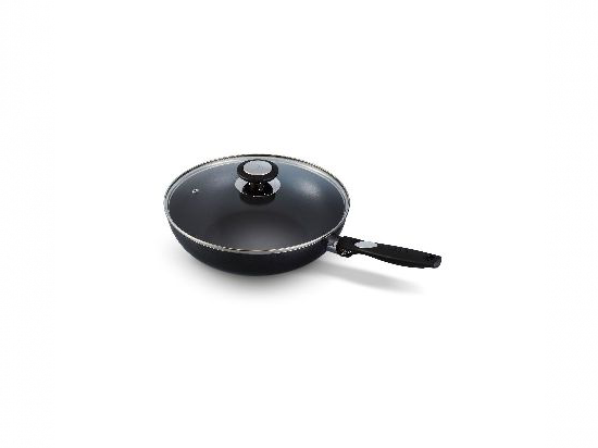 Poêle wok 28 avec Pro Induc avec couvercle