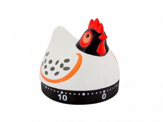 Minuteur de cuisine Poule Blanche