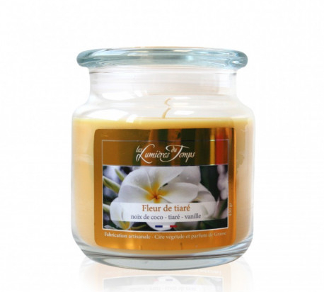 Bougie parfumée fleur de tiaré