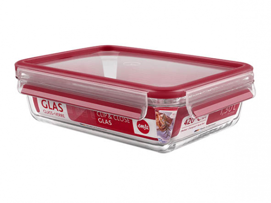 Boîte alimentaire 1,4 L 'clip & close'