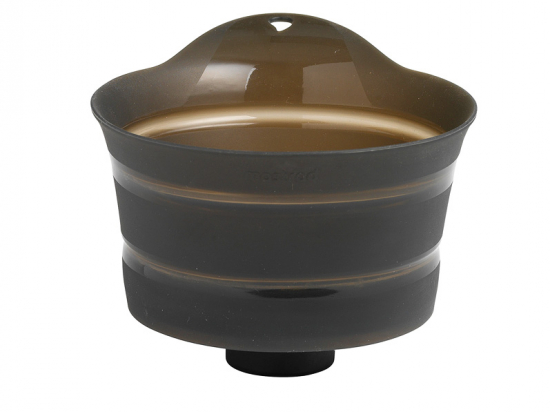 Entonnoir - noir fume - embout gris