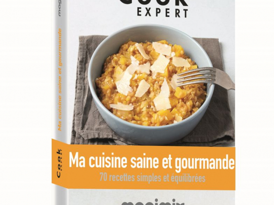 Livre de recettes Ma cuisine saine et gourmande