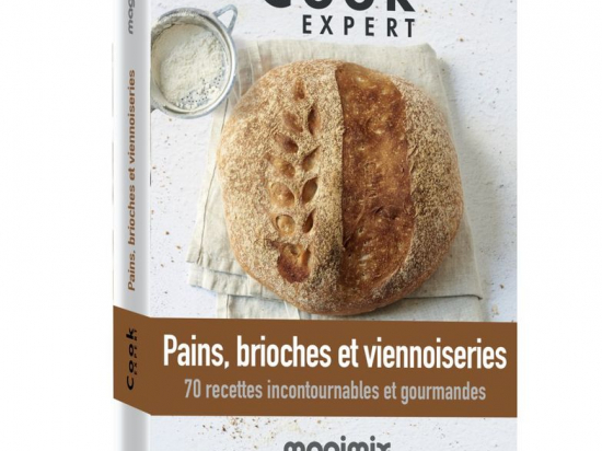Livre de recettes Pains, brioches et viennoiseries