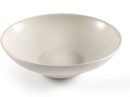 Assiette calotte 'Stone ivoire'