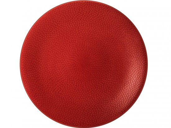 Assiette plate 'Stone rouge'