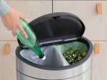 Poubelle Tri Sélectif 23 L + 10 L Matt Steel - Touch Bin