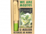 Kit mojito, pailles et livre