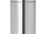 Poubelle Tri Sélectif 23 L + 10 L Matt Steel - Touch Bin