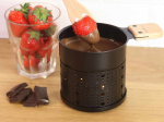Fondue au chocolat a la bougie pour 2 personnes