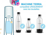 Machine à gazéifier Terra noire + 2 bouteilles