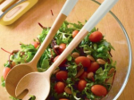 Couvert à salade bambou