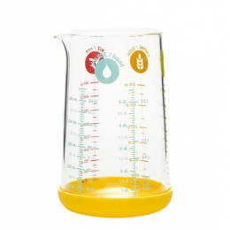 Verre mesureur en verre  0.5L