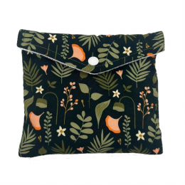 Pochette à savon avec 5 lingettes démaquillante réutilisables