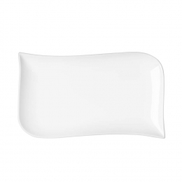 Assiette Melody rectangulaire 20X12cm