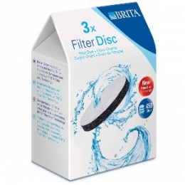 3 disques filtrants pour bouteilles filtrantes Brita