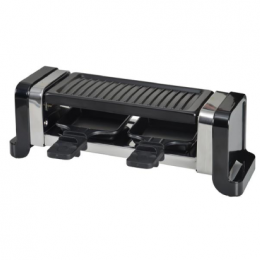 Raclette / pierre /gril Duo noir