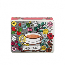 Boîte à thés (compartimentée)