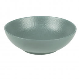 Assiette calotte "Vésuvio bleu"
