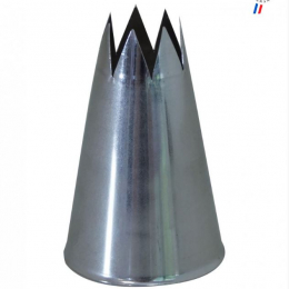 Douille inox cannelee e7 - 7 dents