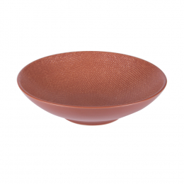 Assiette calotte "Vésuvio terra"