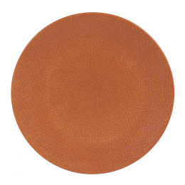 Assiette plate "Vésuvio terra"