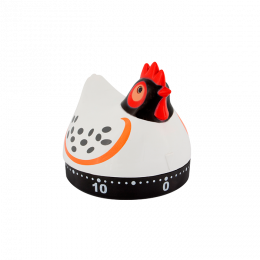 Minuteur de cuisine Poule Blanche