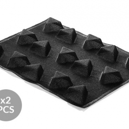 Moule alvéoles Air Plus 21 triangulaires 6 cm