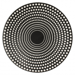 Assiette plate "Galaxy pois"