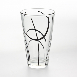Chopes haute 33 cl "Infinity noir"