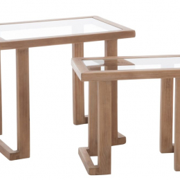 Set de 2 tables gigognes                                    