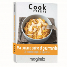 Livre de recettes Ma cuisine saine et gourmande